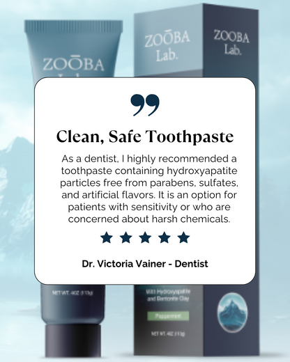 ZOOBA Lab Natural Fluoride-Free Mineralizing Toothpaste