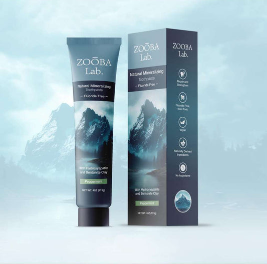 ZOOBA Lab Natural Fluoride-Free Mineralizing Toothpaste