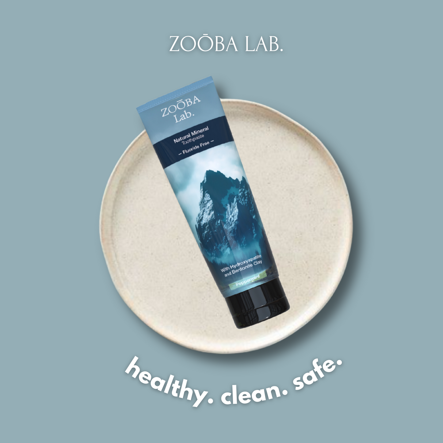 ZOOBA Lab Natural Fluoride-Free Mineralizing Toothpaste